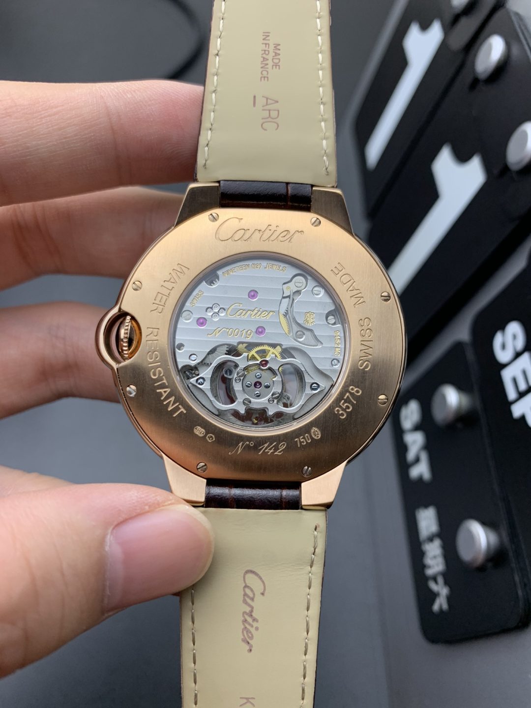 BBR Cartier tourbillon