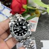 Rolex Greenwich Grey Black Small Green Needle
