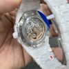 Audemars Piguet white ceramic royal oak
