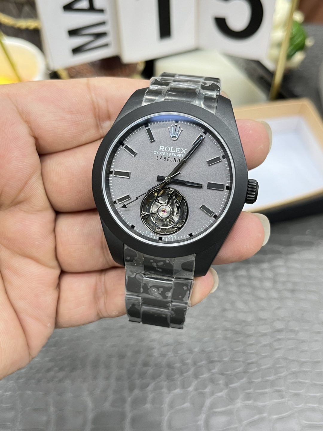 JB Rolex Oyster Perpetual Tourbillon 116400