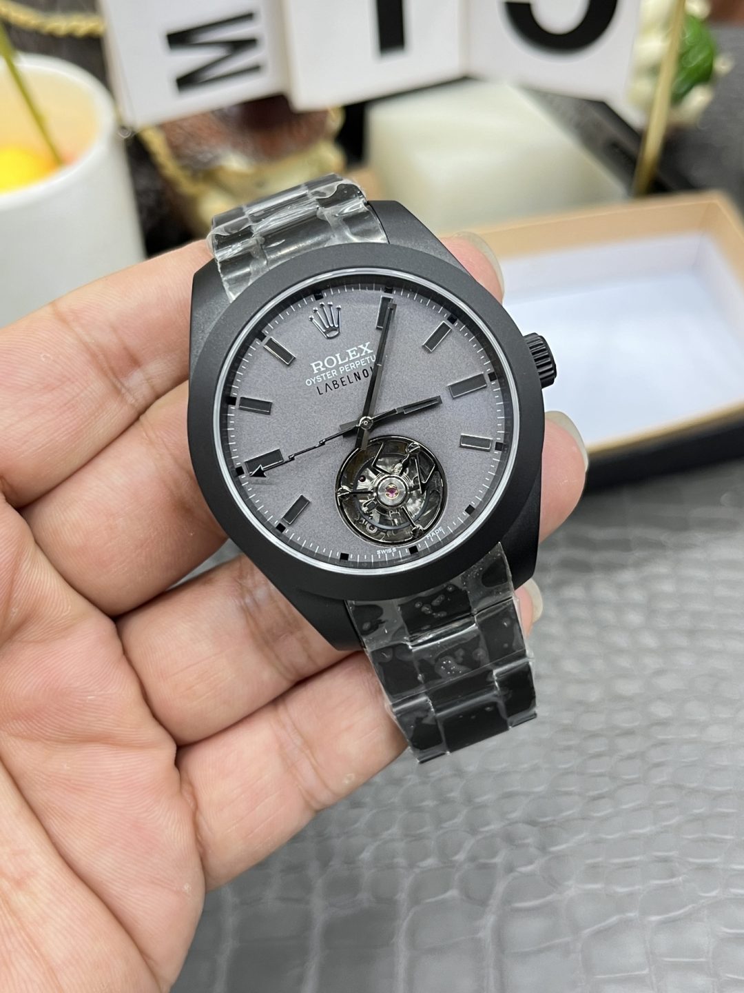 JB Rolex Oyster Perpetual Tourbillon 116400