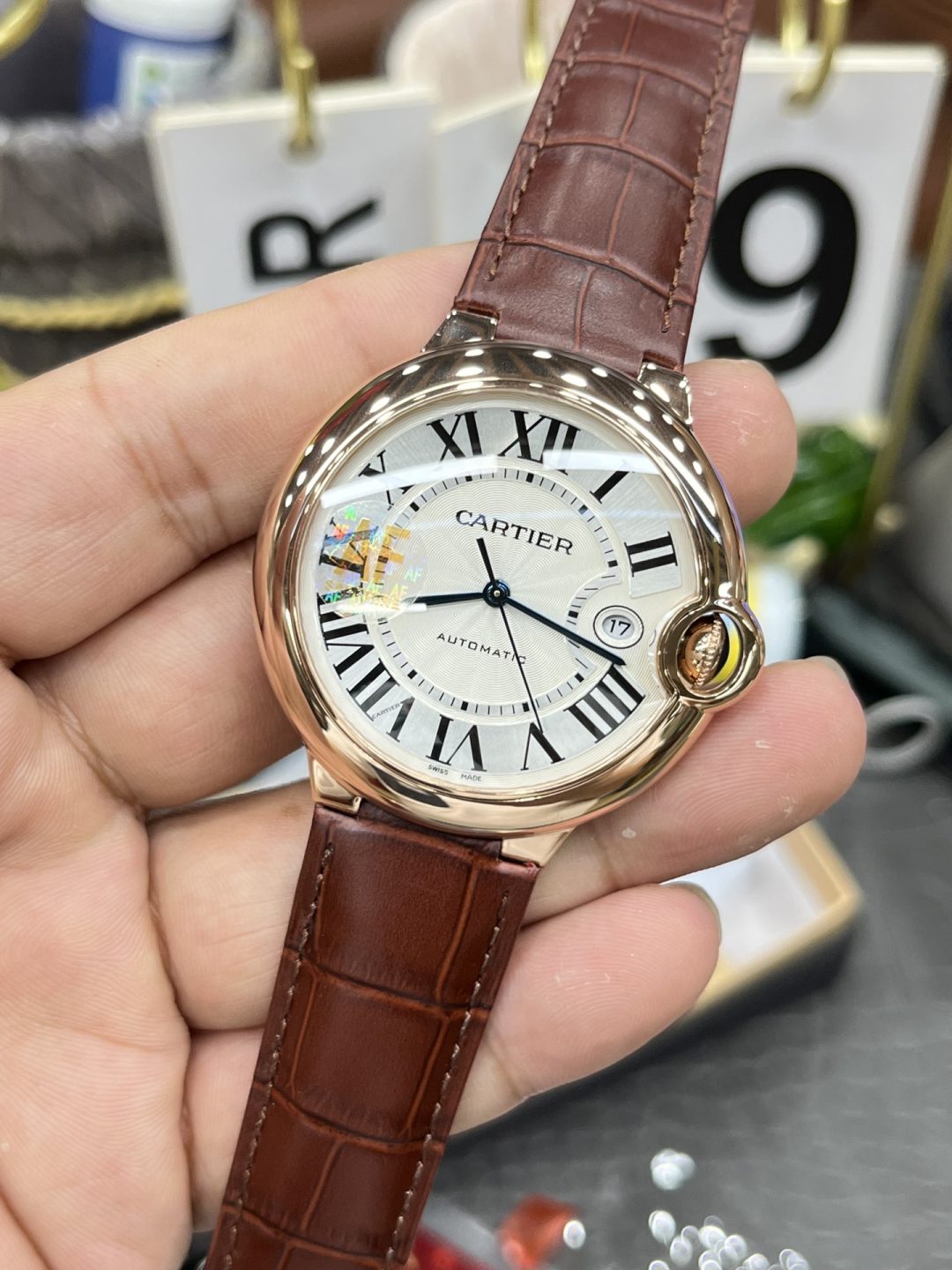 AF Cartier blue balloon
