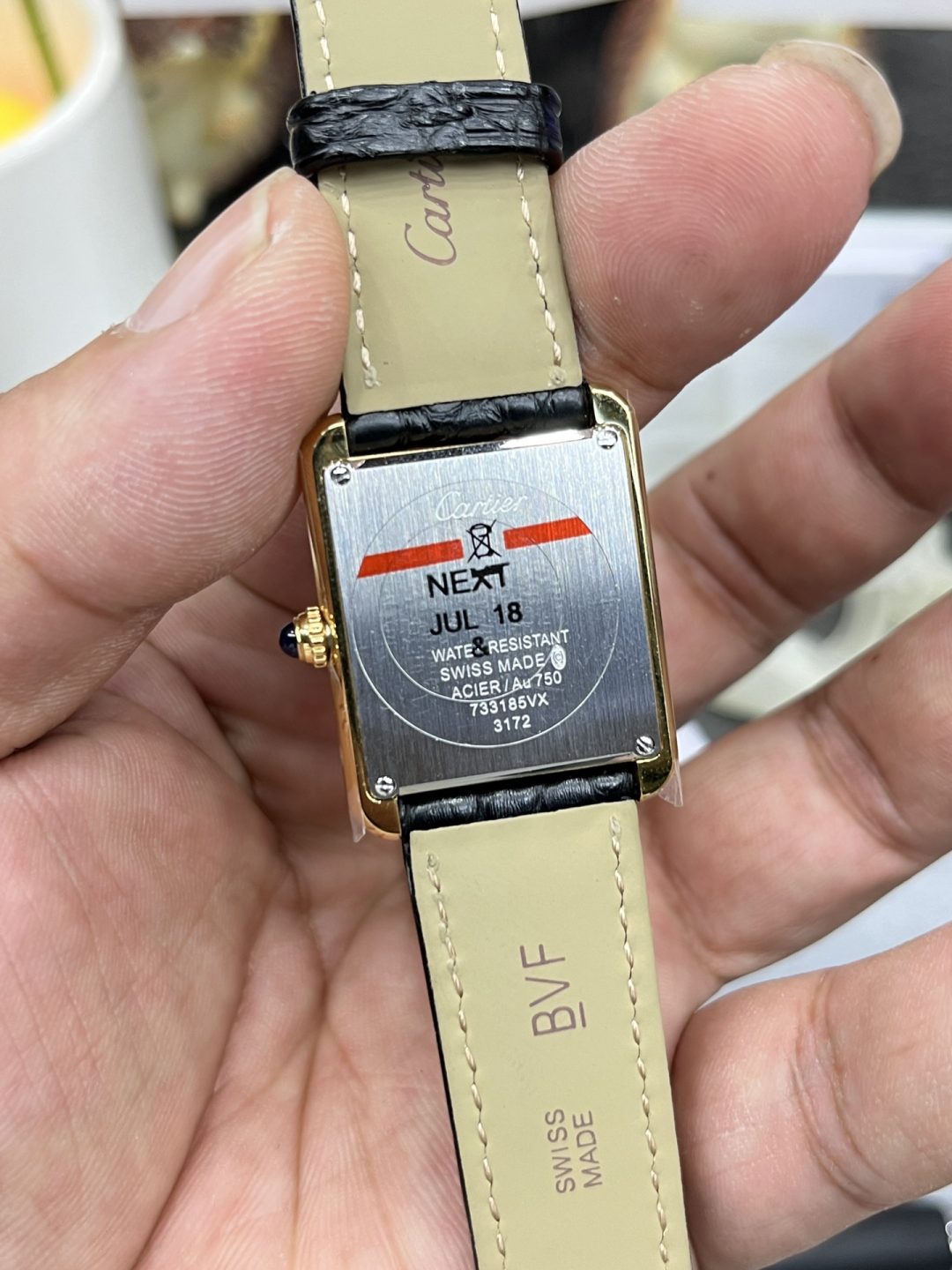 K11 Cartier tank series 458
