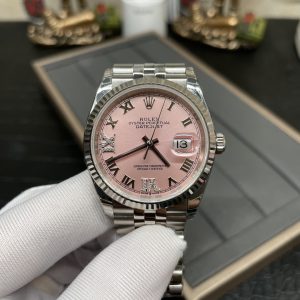 Datesheet Women's 36mm Roman Graduated Powder Tray